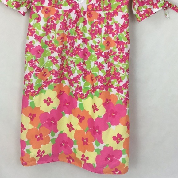 LILLY PULITZER Floral Pinch Print Dress - Picture 3 of 11